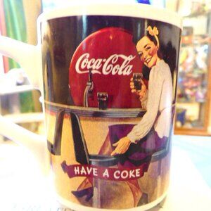 1998  NICE LARGE COCA-COLA COFFEE MUG